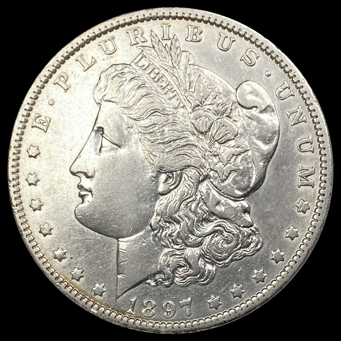 1897-O Morgan Silver Dollar NEARLY UNCIRCULATED (1 of 2)