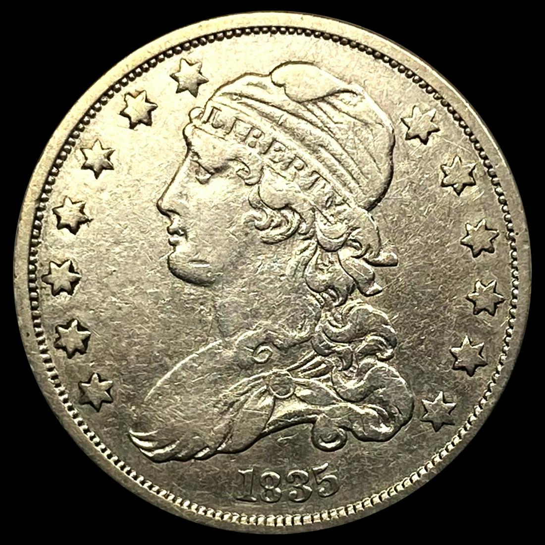 1835 Capped Bust Quarter LIGHTLY CIRCULATED (1 of 2)