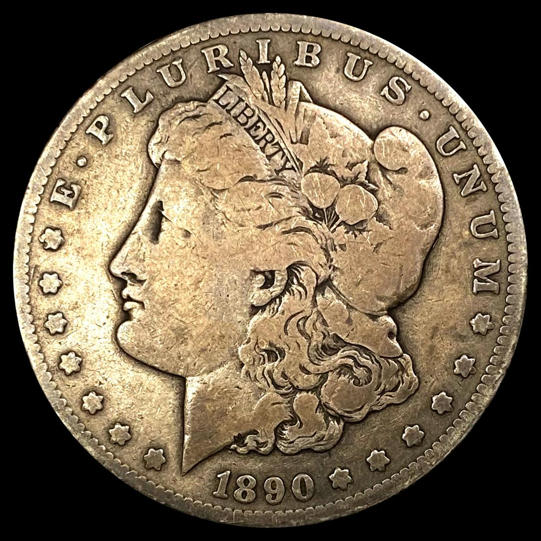 1890-CC Morgan Silver Dollar NICELY CIRCULATED (1 of 2)
