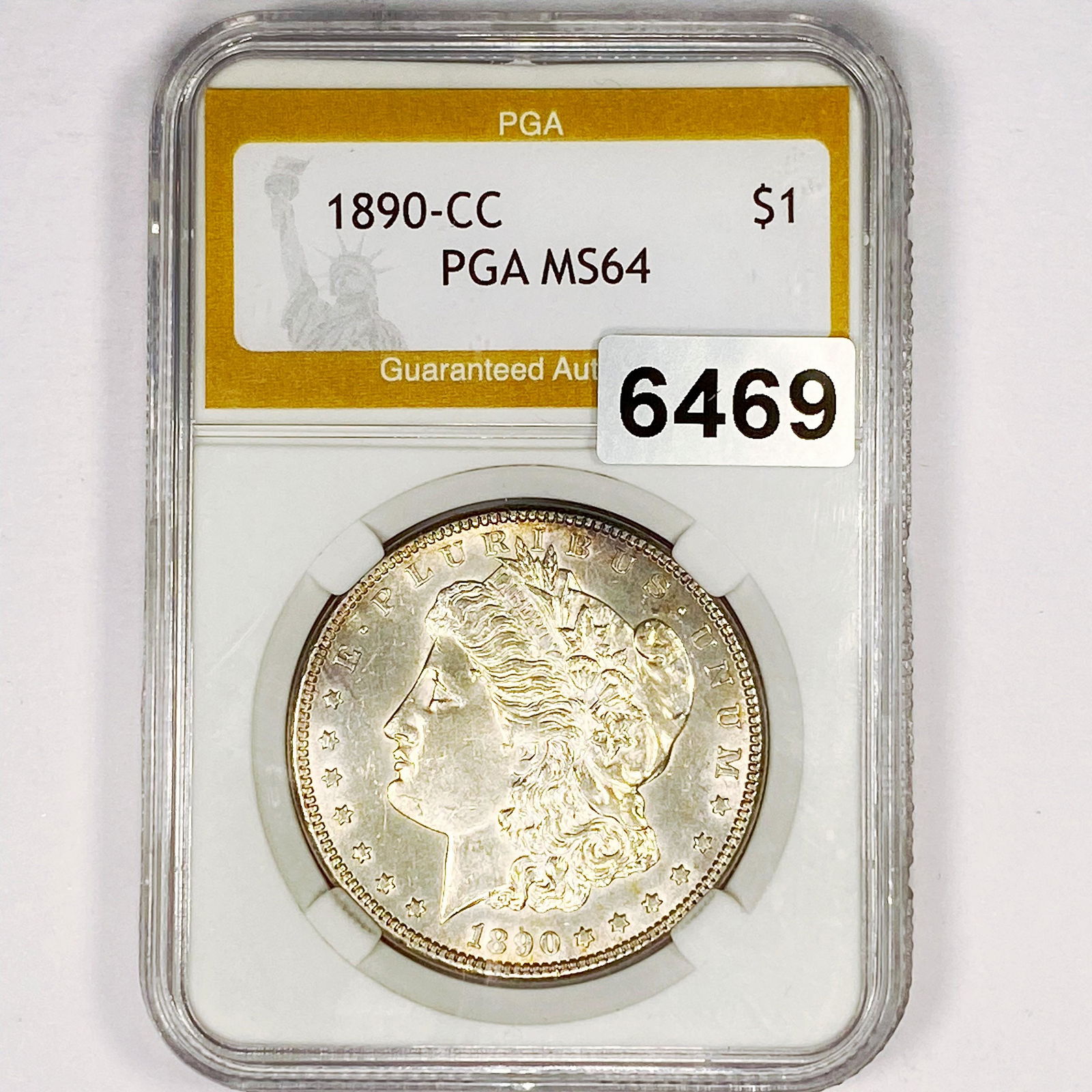 1890-CC Morgan Silver Dollar PGA - MS64 (1 of 2)