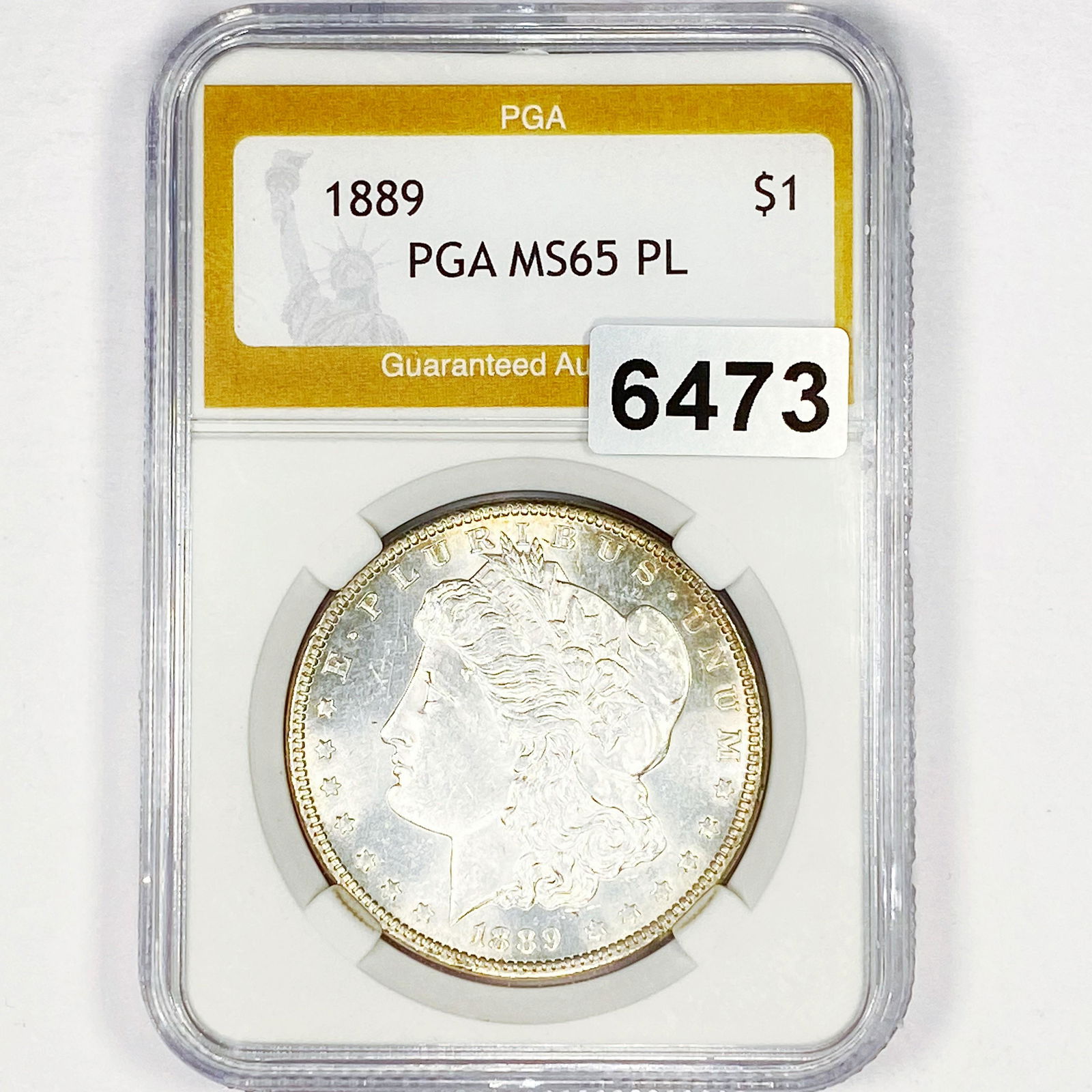 1889 Morgan Silver Dollar PGA - MS65 PL (1 of 2)