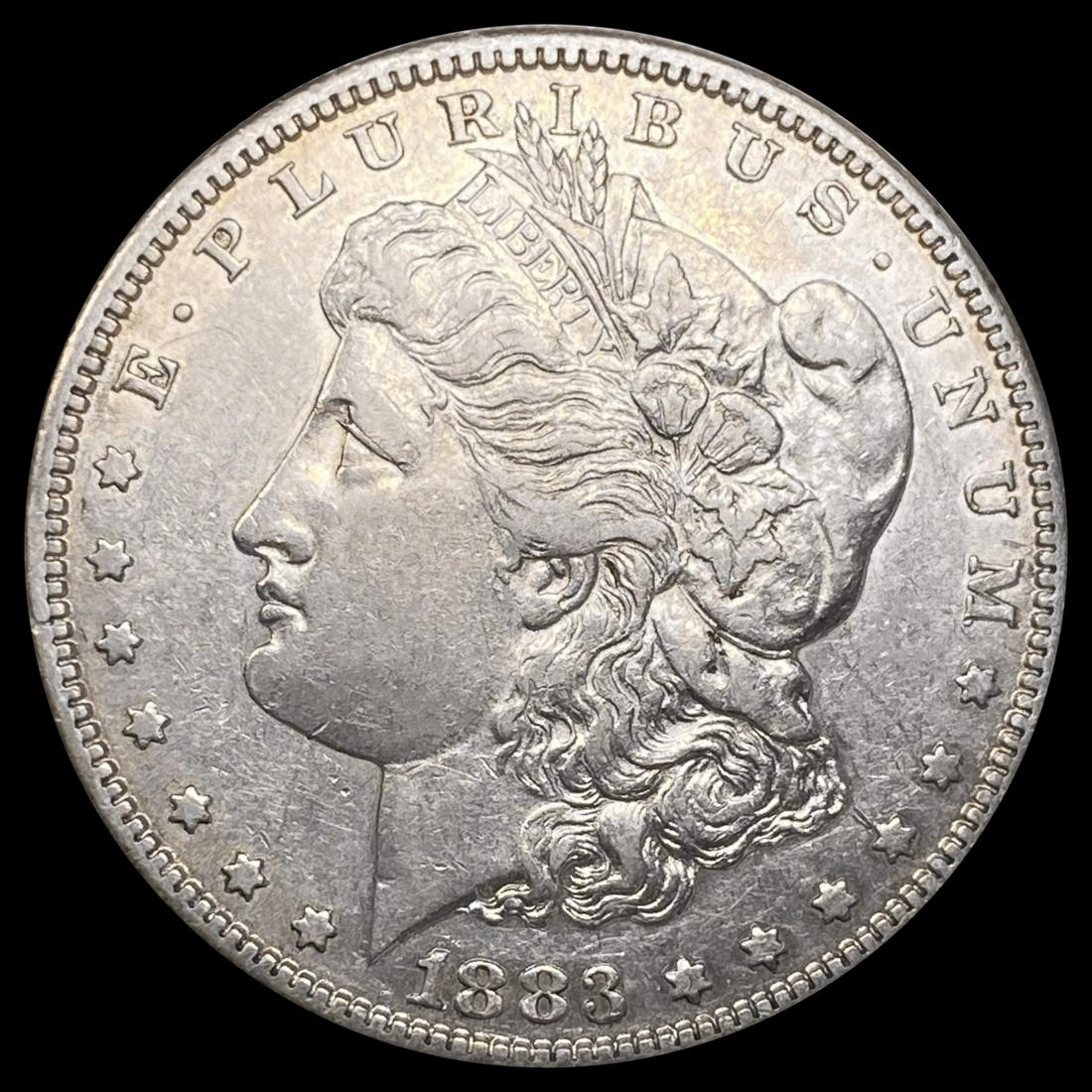 1883-S Morgan Silver Dollar NEARLY UNCIRCULATED (1 of 2)