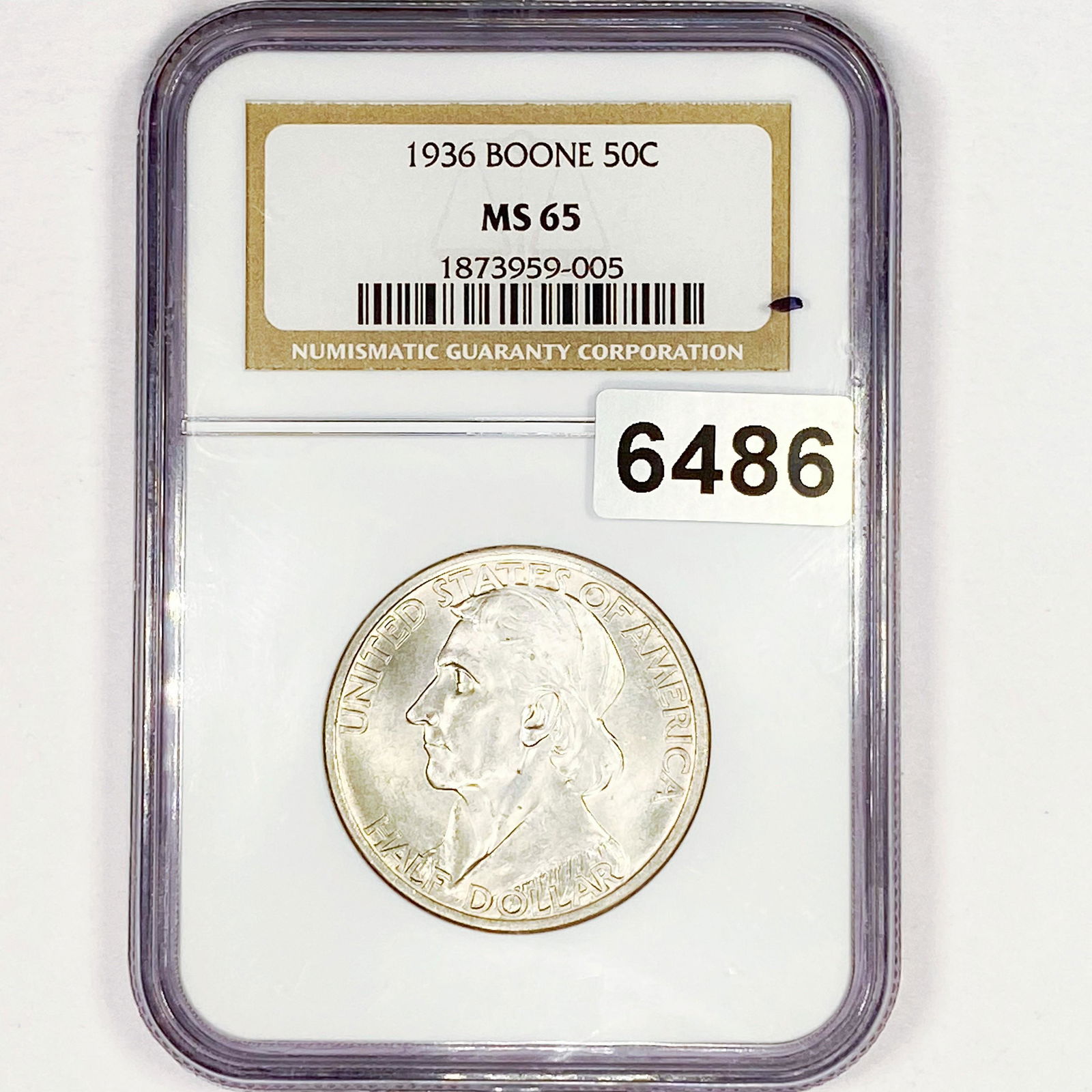 1936 Boone Half Dollar NGC - MS65 (1 of 2)