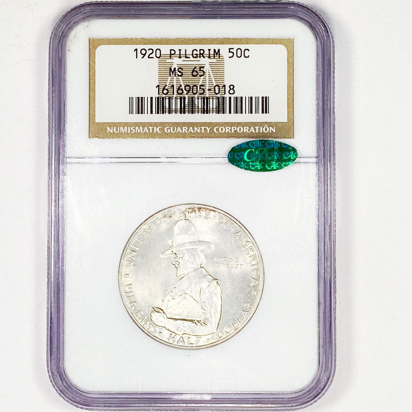 1920 Pilgrim Half Dollar NGC - MS65 (1 of 2)