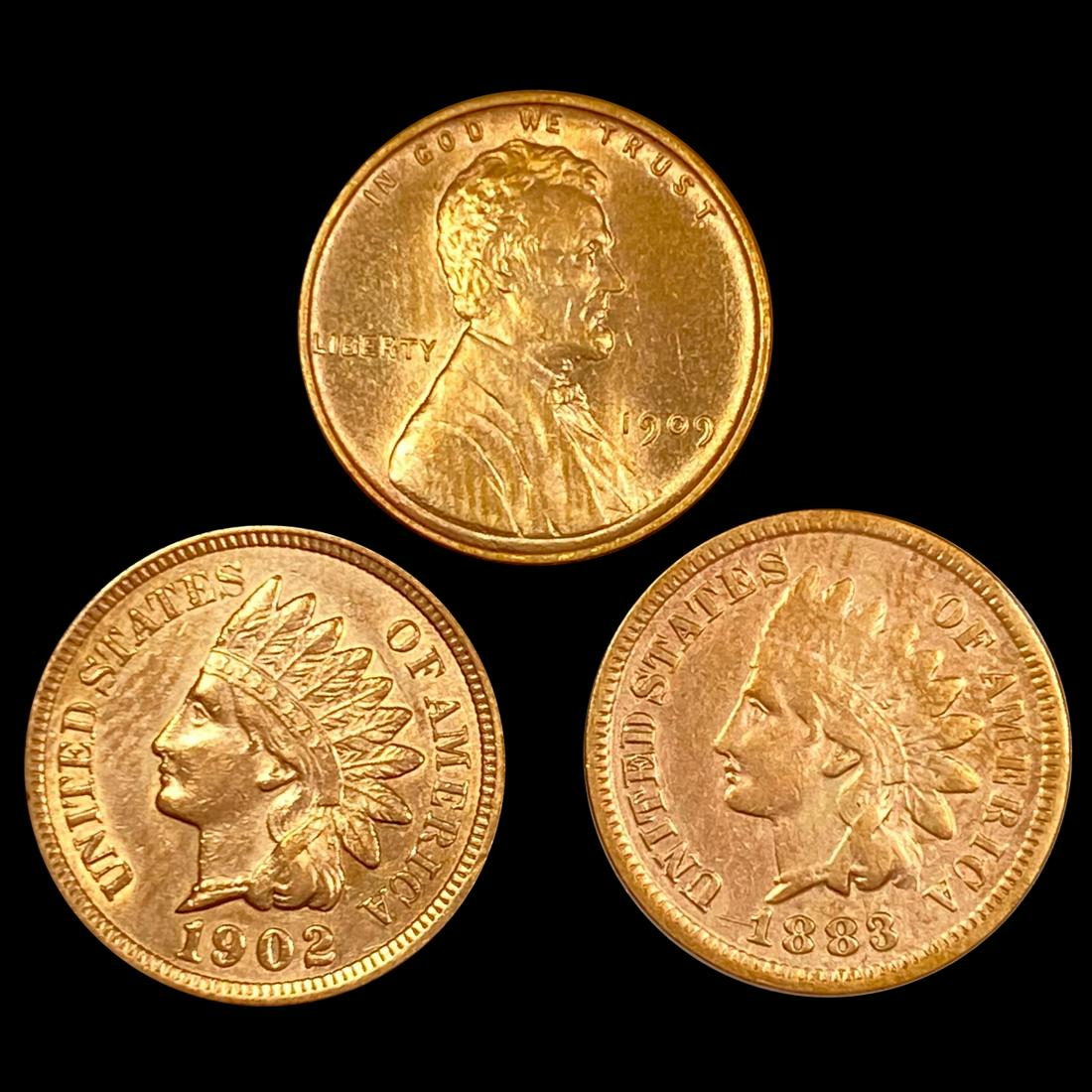 RD Misc Cents, x3 UNCIRCULATED (1 of 2)