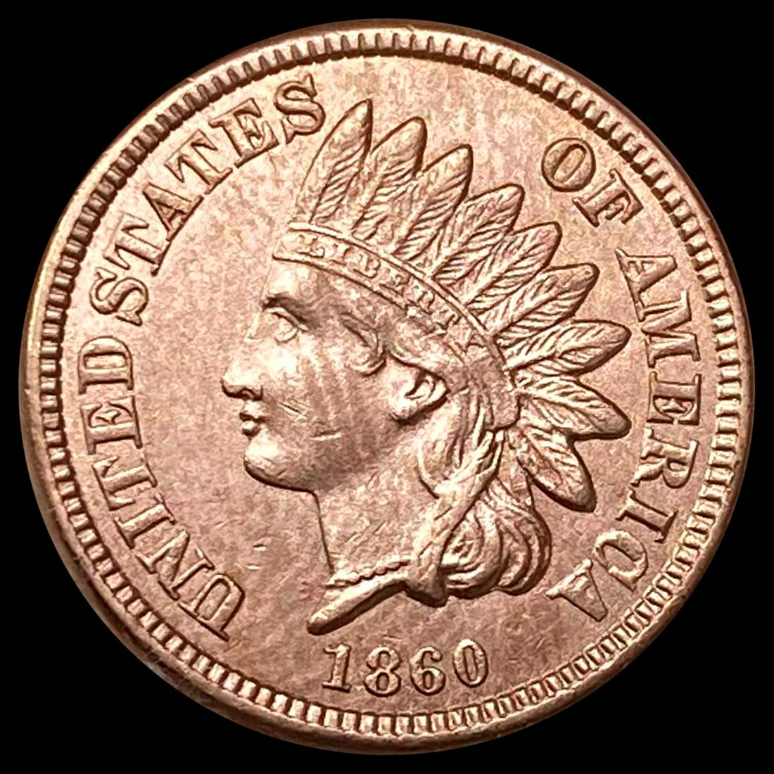 1860 Indian Head Cent UNCIRCULATED (1 of 2)