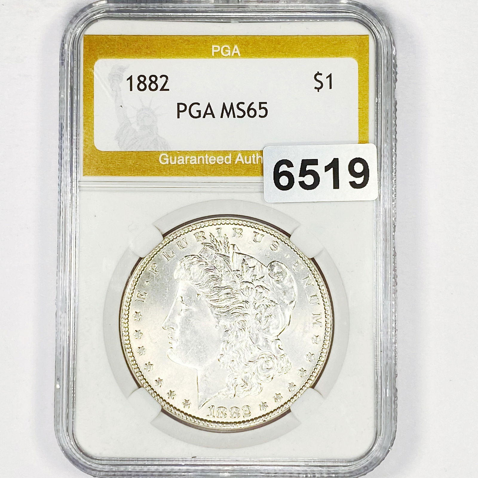 1882 Morgan Silver Dollar PGA - MS65 (1 of 2)