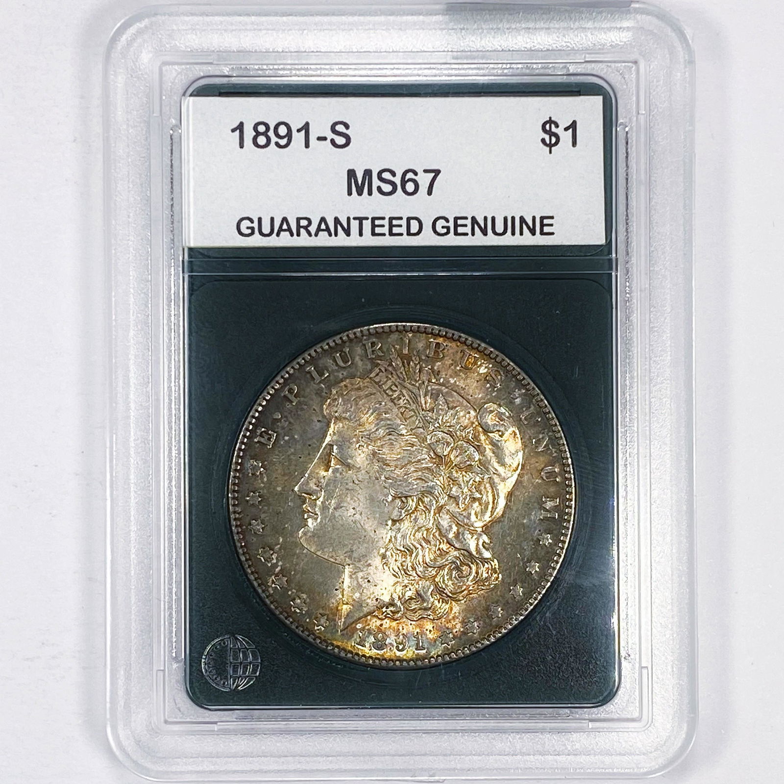 1891-S Morgan Silver Dollar GG - MS67 (1 of 2)