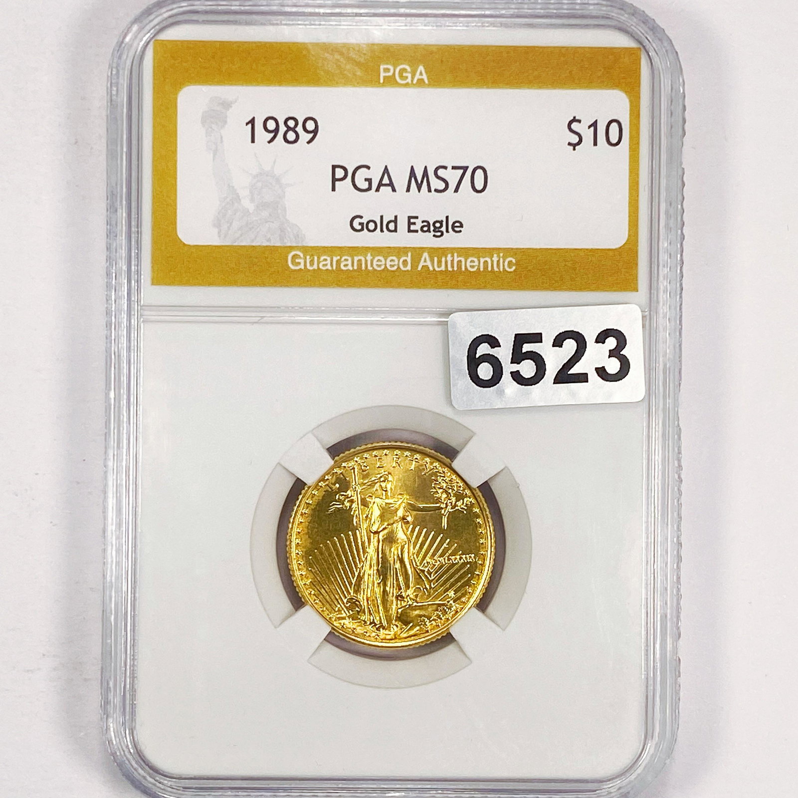 1989 $10 Gold Eagle PGA - MS70 (1 of 2)