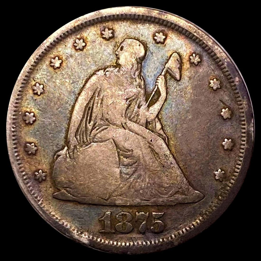 1875 Twenty Cent Piece NICELY CIRCULATED (1 of 2)