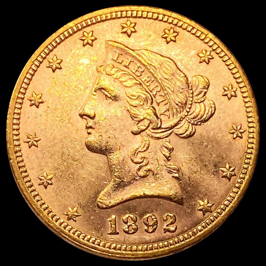 1892 $10 Gold Eagle UNCIRCULATED (1 of 2)