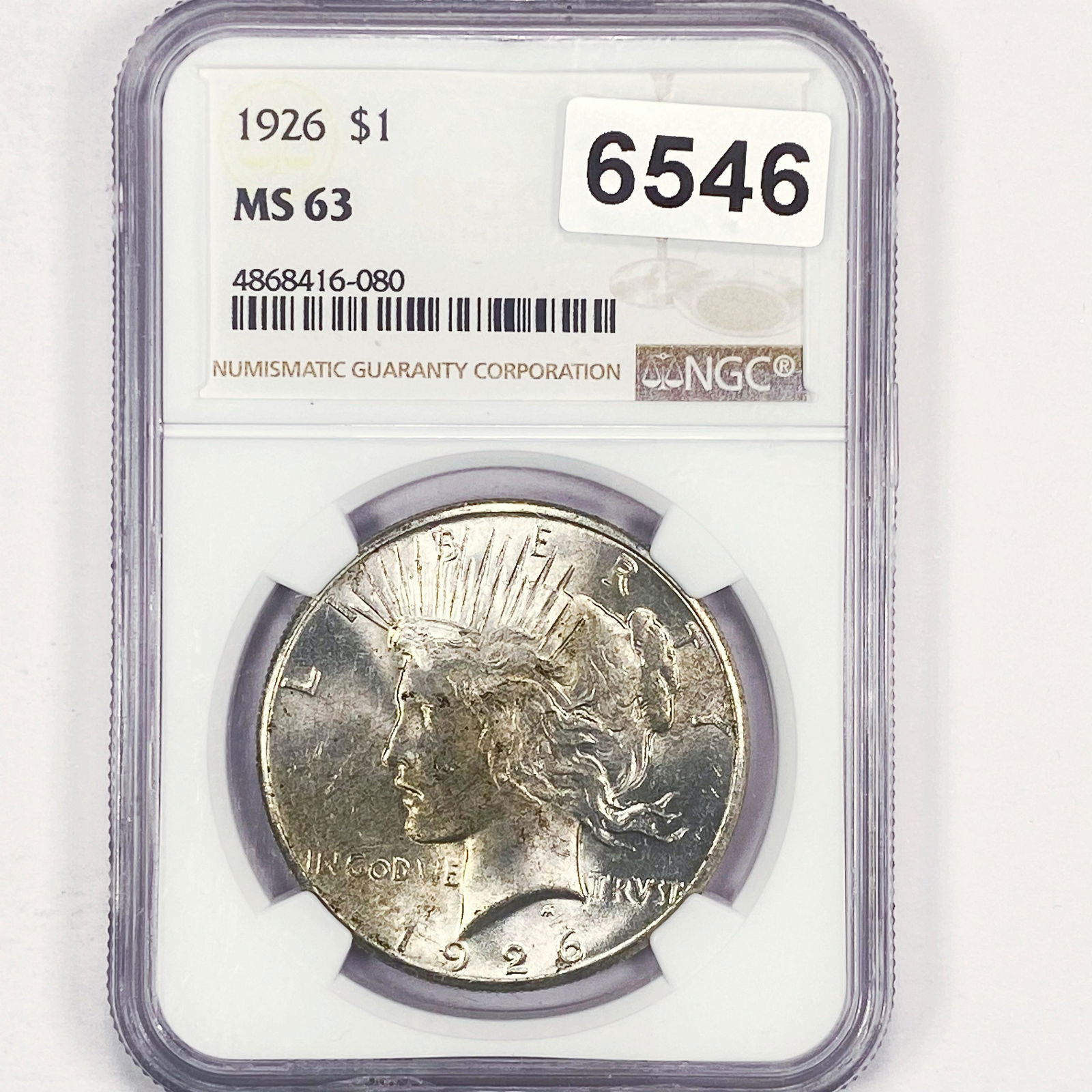 1926 Silver Peace Dollar NGC - MS63 (1 of 2)