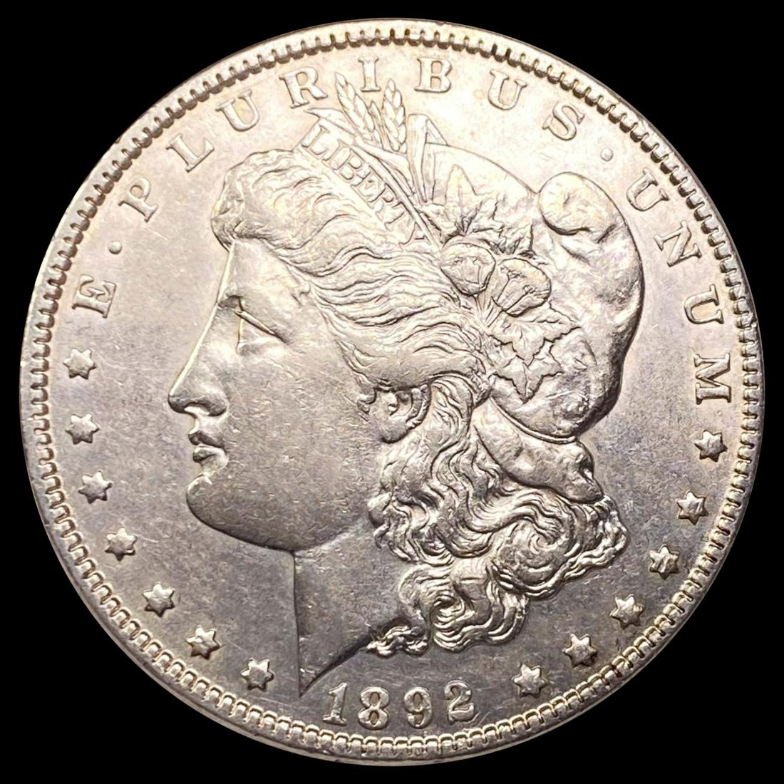 1892 Morgan Silver Dollar CLOSELY UNCIRCULATED (1 of 2)