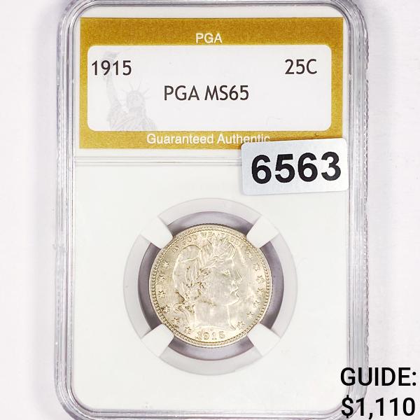 1915 Barber Quarter PGA - MS65 (1 of 2)
