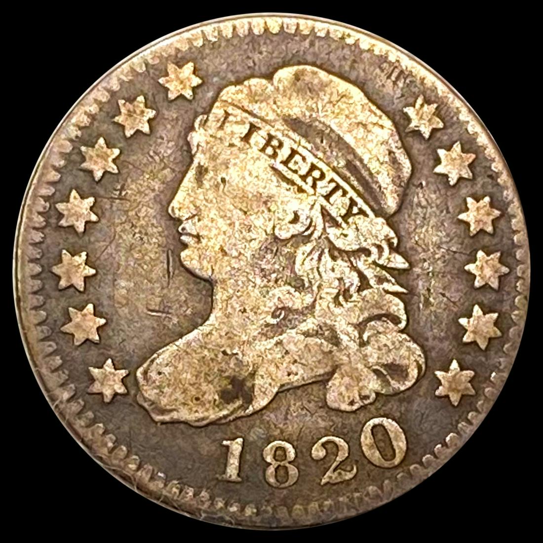 1820 Capped Bust Dime NICELY CIRCULATED (1 of 2)