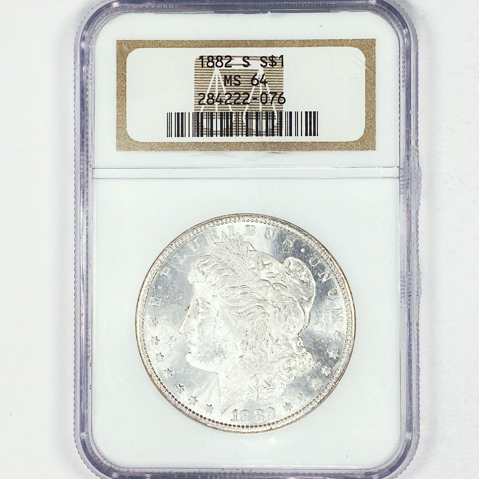 1882-S Morgan Silver Dollar NGC - MS64 (1 of 2)