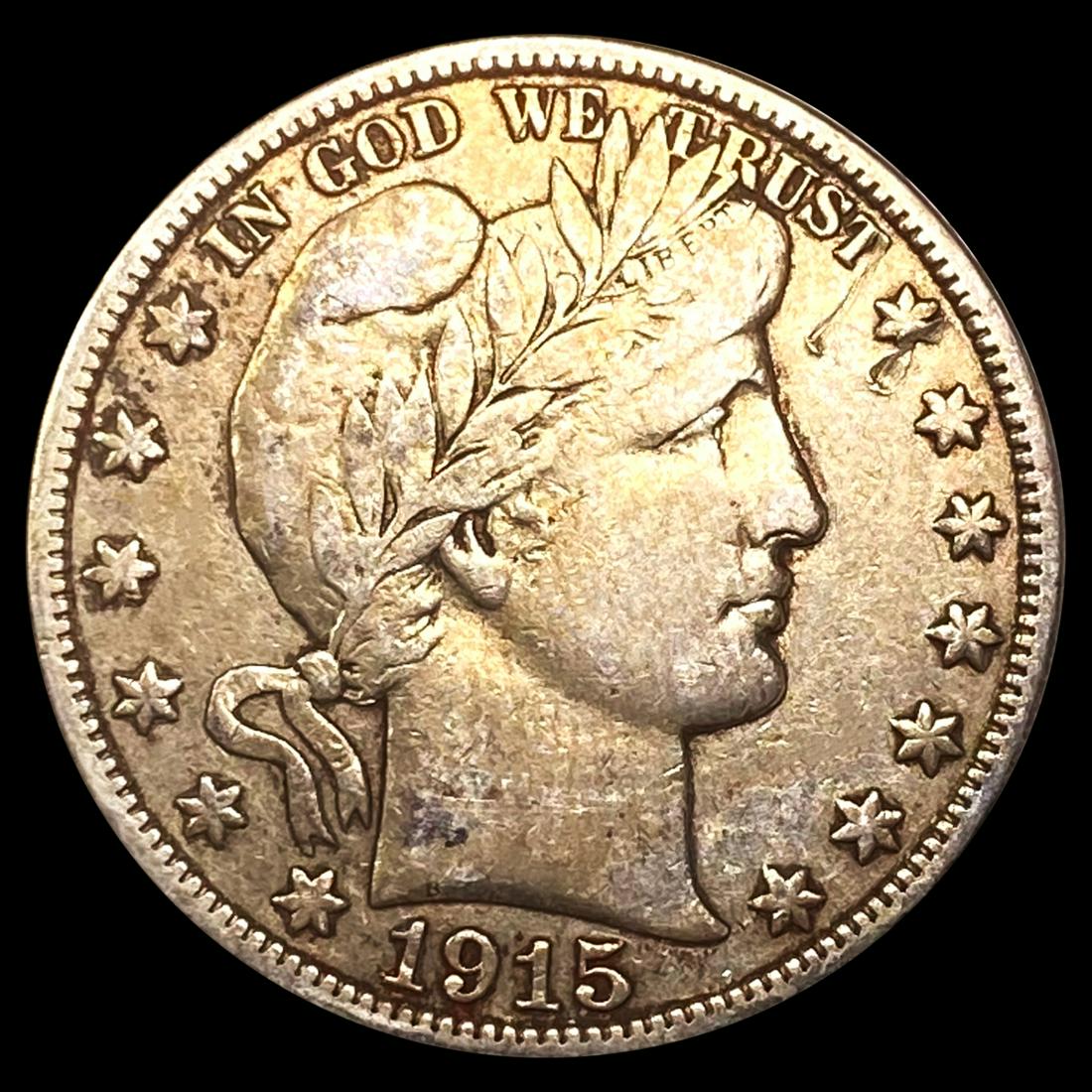 1915-S Barber Half Dollar NEARLY UNCIRCULATED (1 of 2)