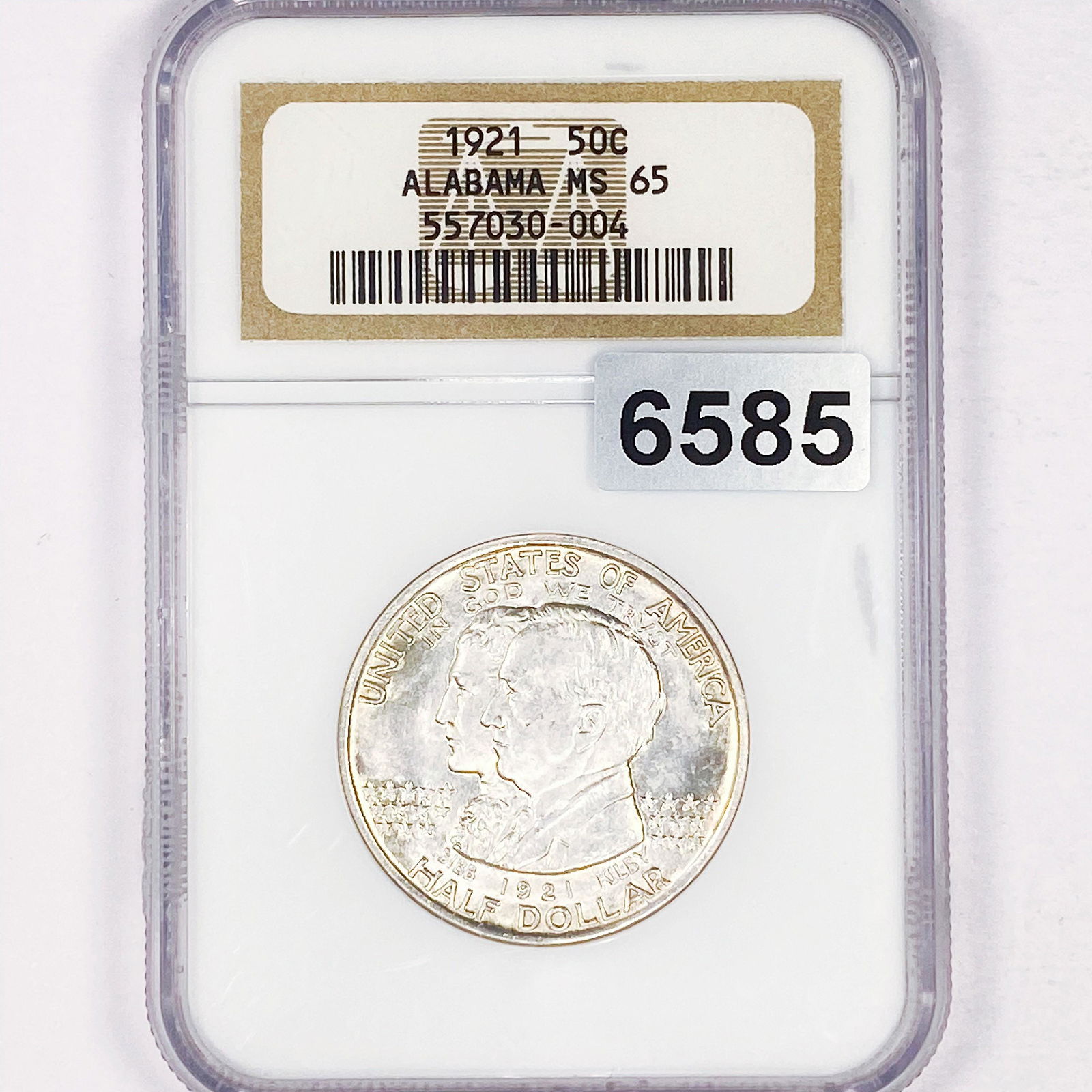 1921 Alabama Half Dollar NGC - MS65 (1 of 2)