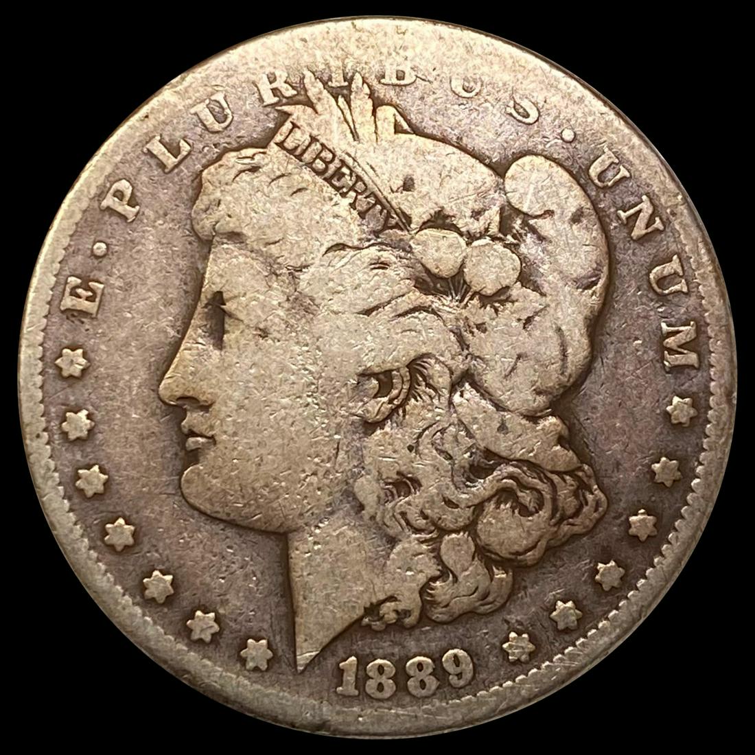1889-CC Morgan Silver Dollar NICELY CIRCULATED (1 of 2)