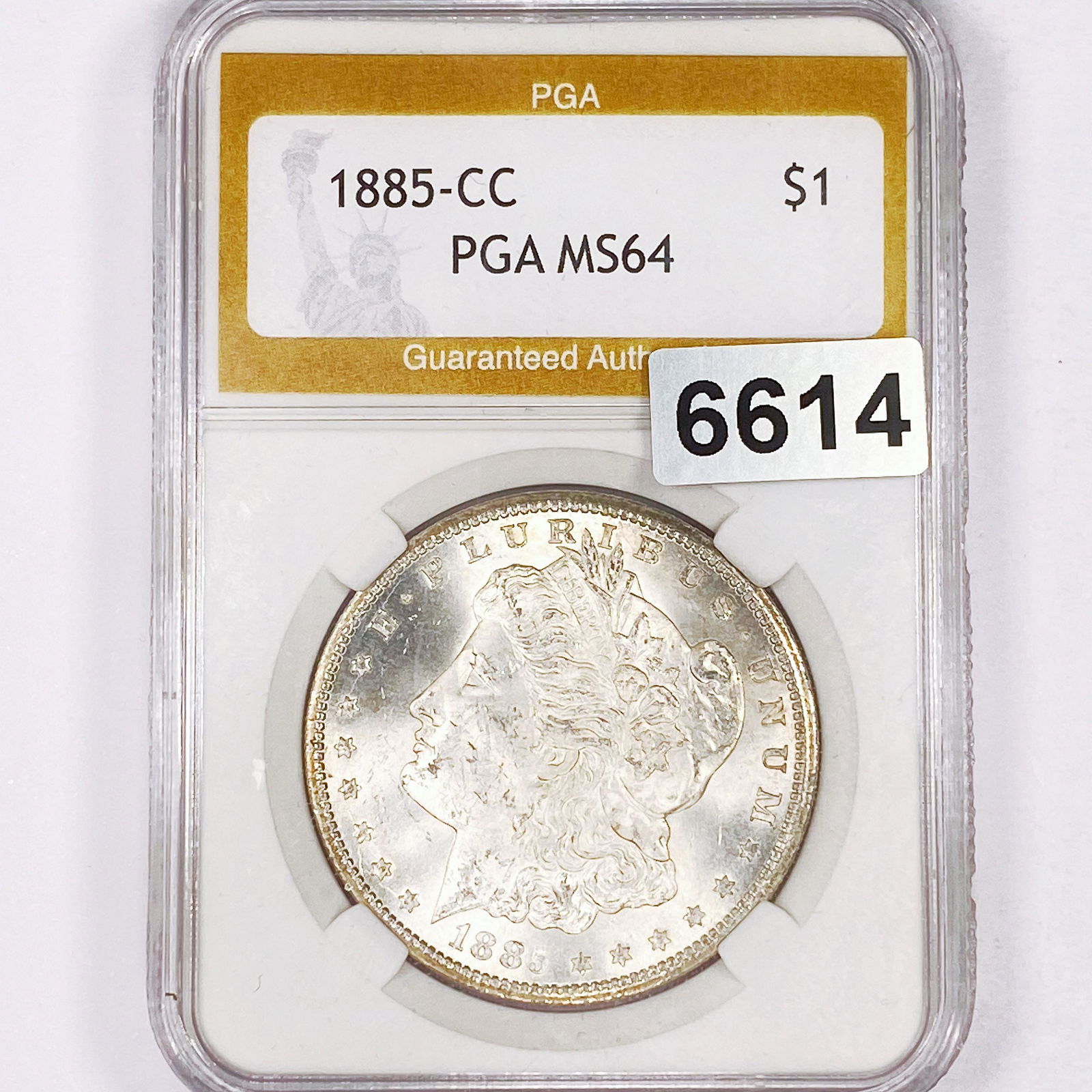 1885-CC Morgan Silver Dollar PGA - MS64 (1 of 2)