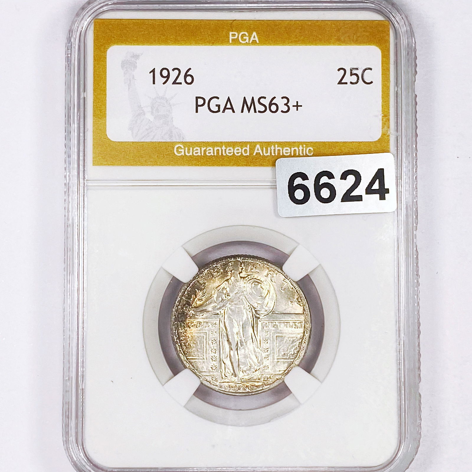 1926 Standing Liberty Quarter PGA - MS63+ (1 of 2)