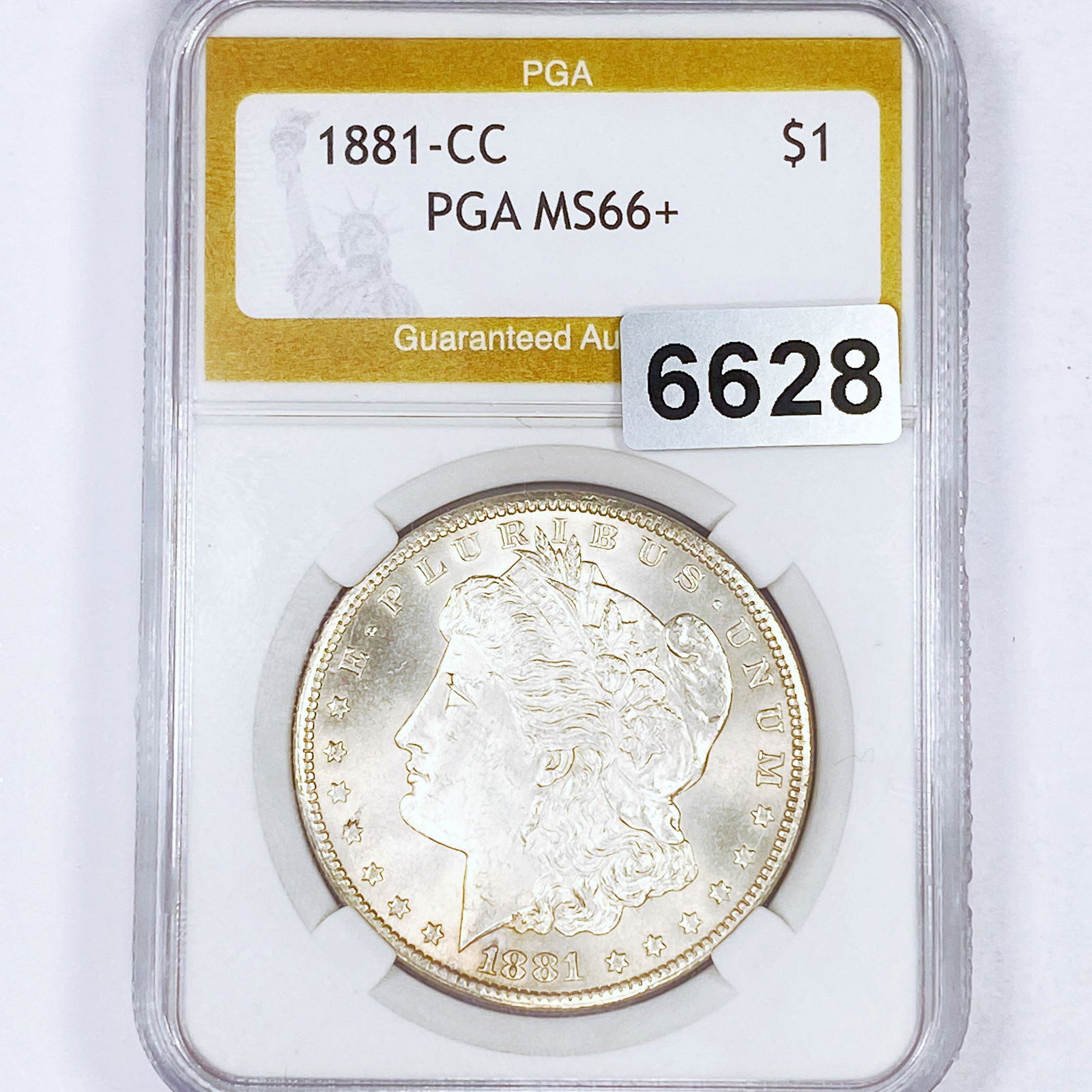 1881-CC Morgan Silver Dollar PGA - MS66+ (1 of 2)