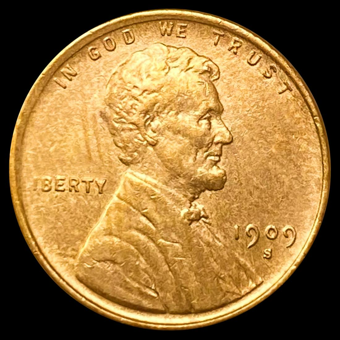 1909-S Wheat Cent UNCIRCULATED (1 of 2)