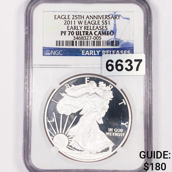2011-W Silver Eagle NGC - PF70 UC (1 of 2)
