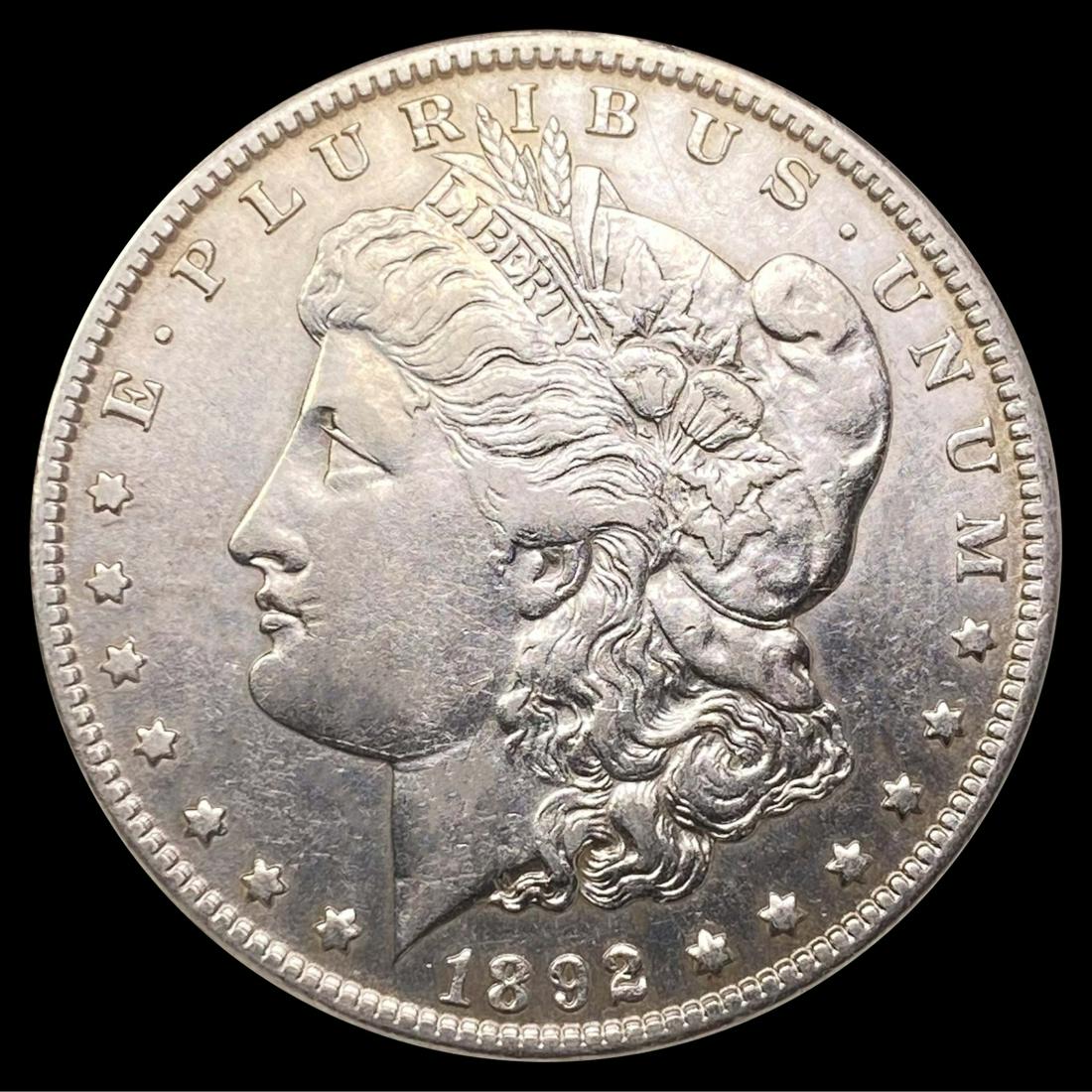 1892-O Morgan Silver Dollar NEARLY UNCIRCULATED (1 of 2)