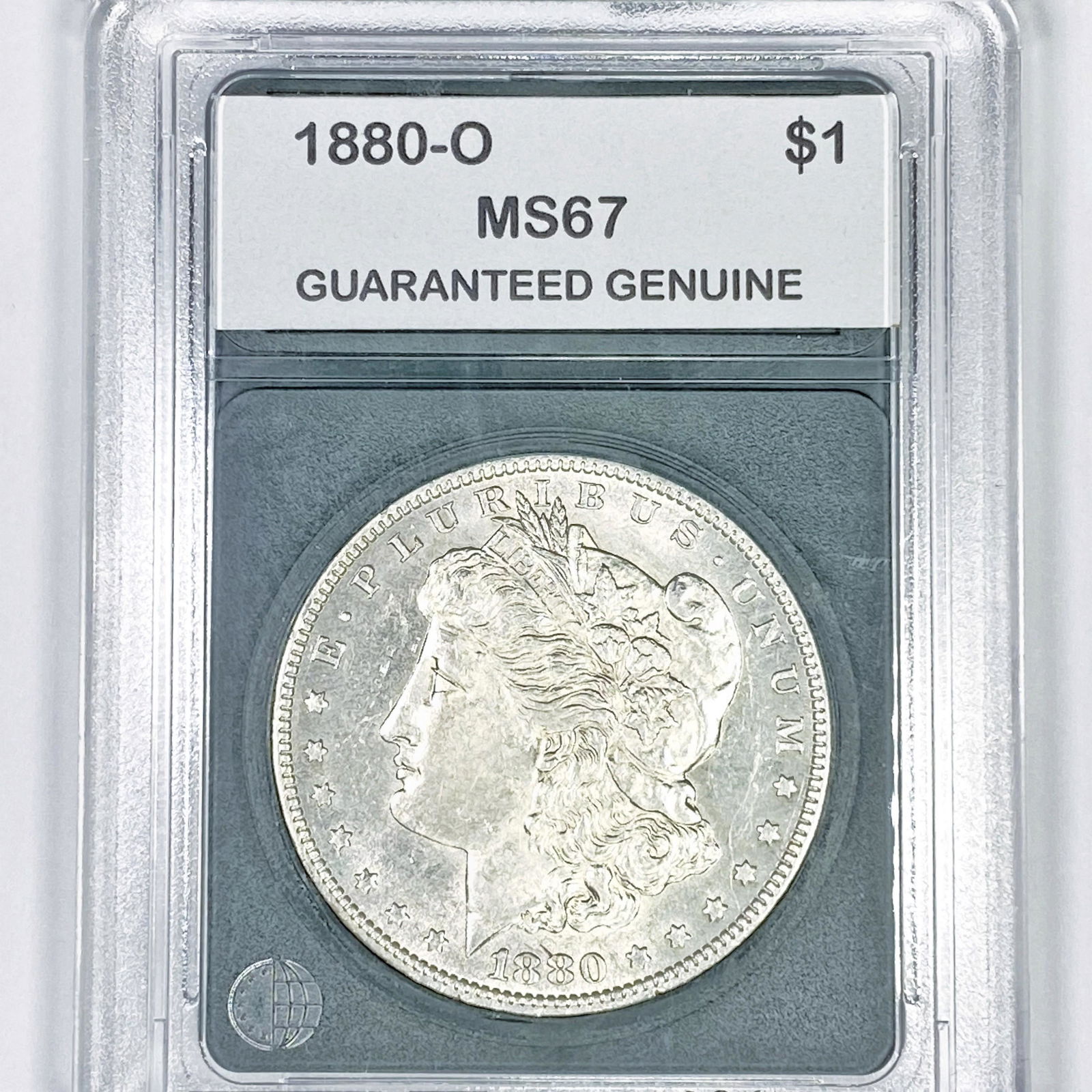 1880-O Morgan Silver Dollar GG - MS67 (1 of 2)