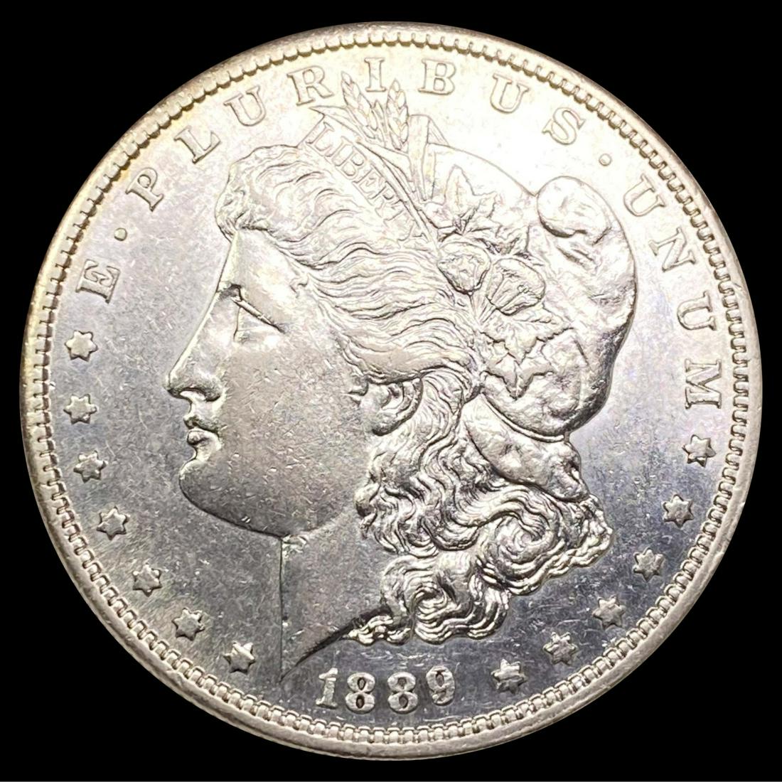1889-S Morgan Silver Dollar CLOSELY UNCIRCULATED (1 of 2)