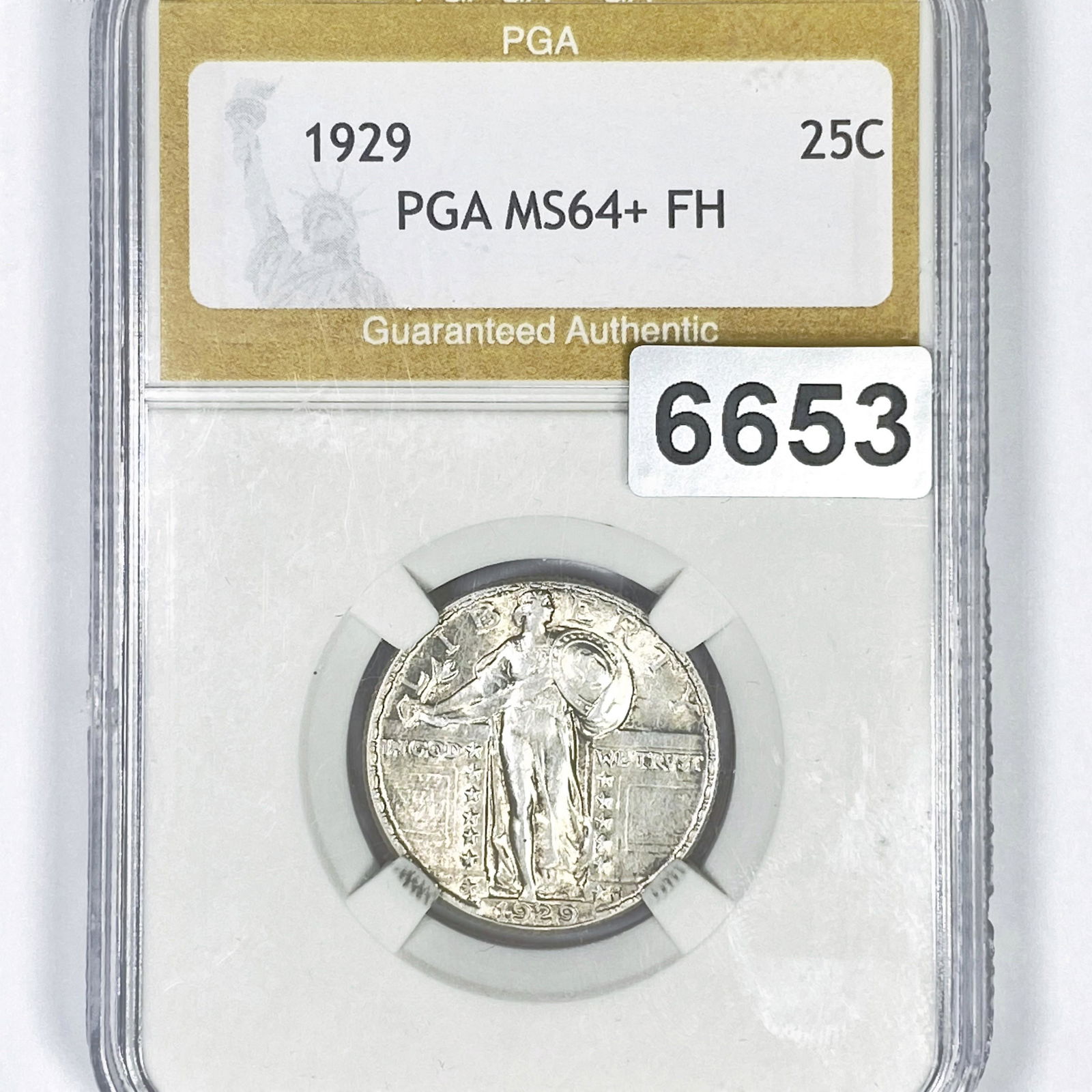 1929 Standing Liberty Quarter PGA - MS64+ FH (1 of 2)