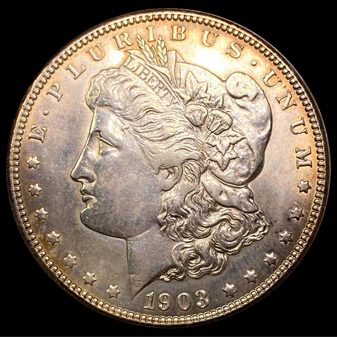 1903-O Morgan Silver Dollar NEARLY UNCIRCULATED (1 of 2)