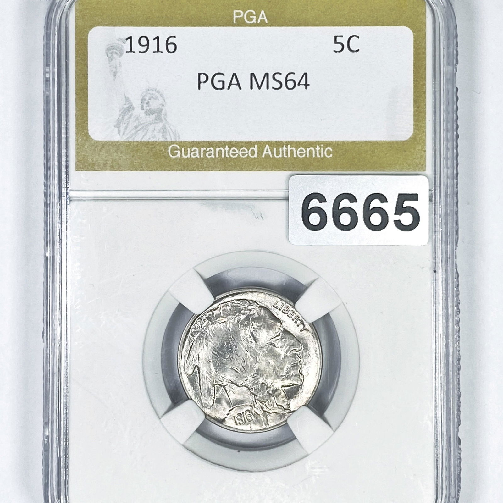 1916 Buffalo Nickel PGA - MS64 (1 of 2)