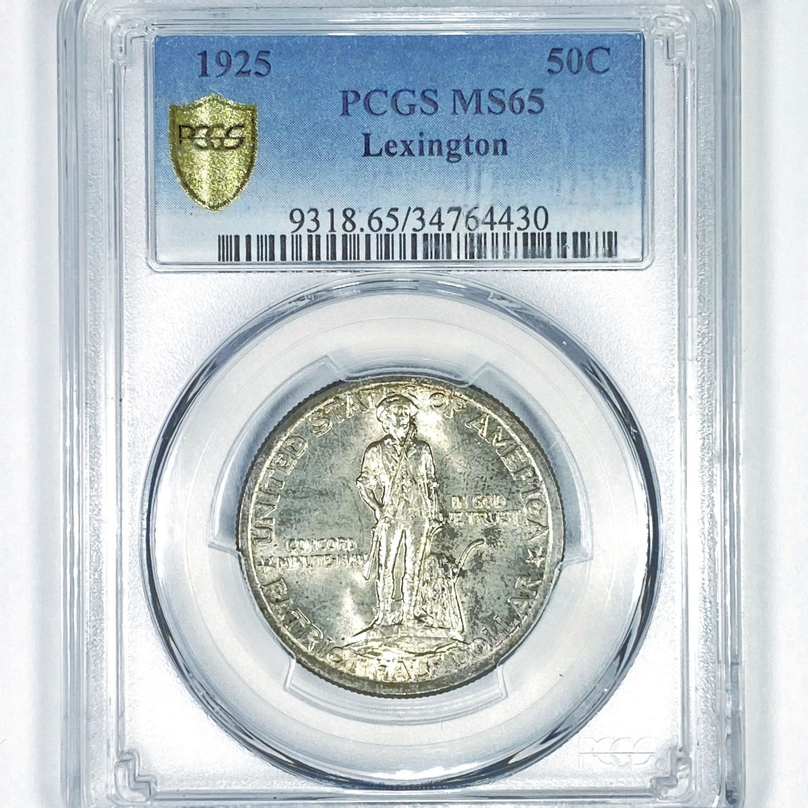 1925 Lexington Half Dollar PCGS - MS65 (1 of 2)