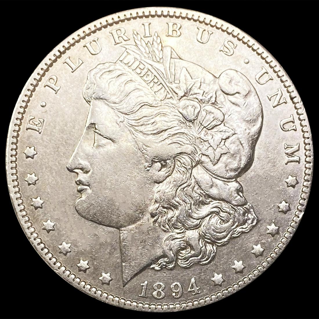 1894-O Morgan Silver Dollar NEARLY UNCIRCULATED (1 of 2)