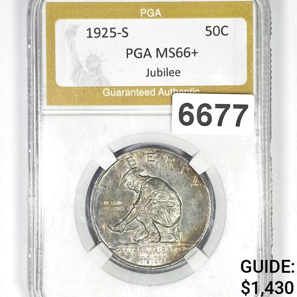 1925-S Jubilee Half Dollar PGA - MS66+ (1 of 2)