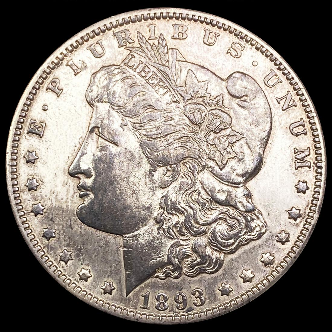 1893-O Morgan Silver Dollar NEARLY UNCIRCULATED (1 of 2)