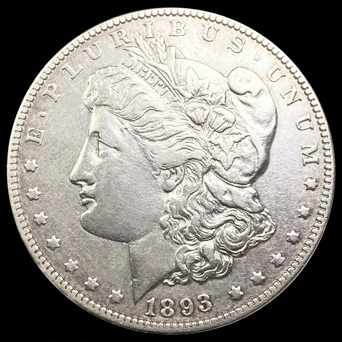 1893 Morgan Silver Dollar CLOSELY UNCIRCULATED (1 of 2)