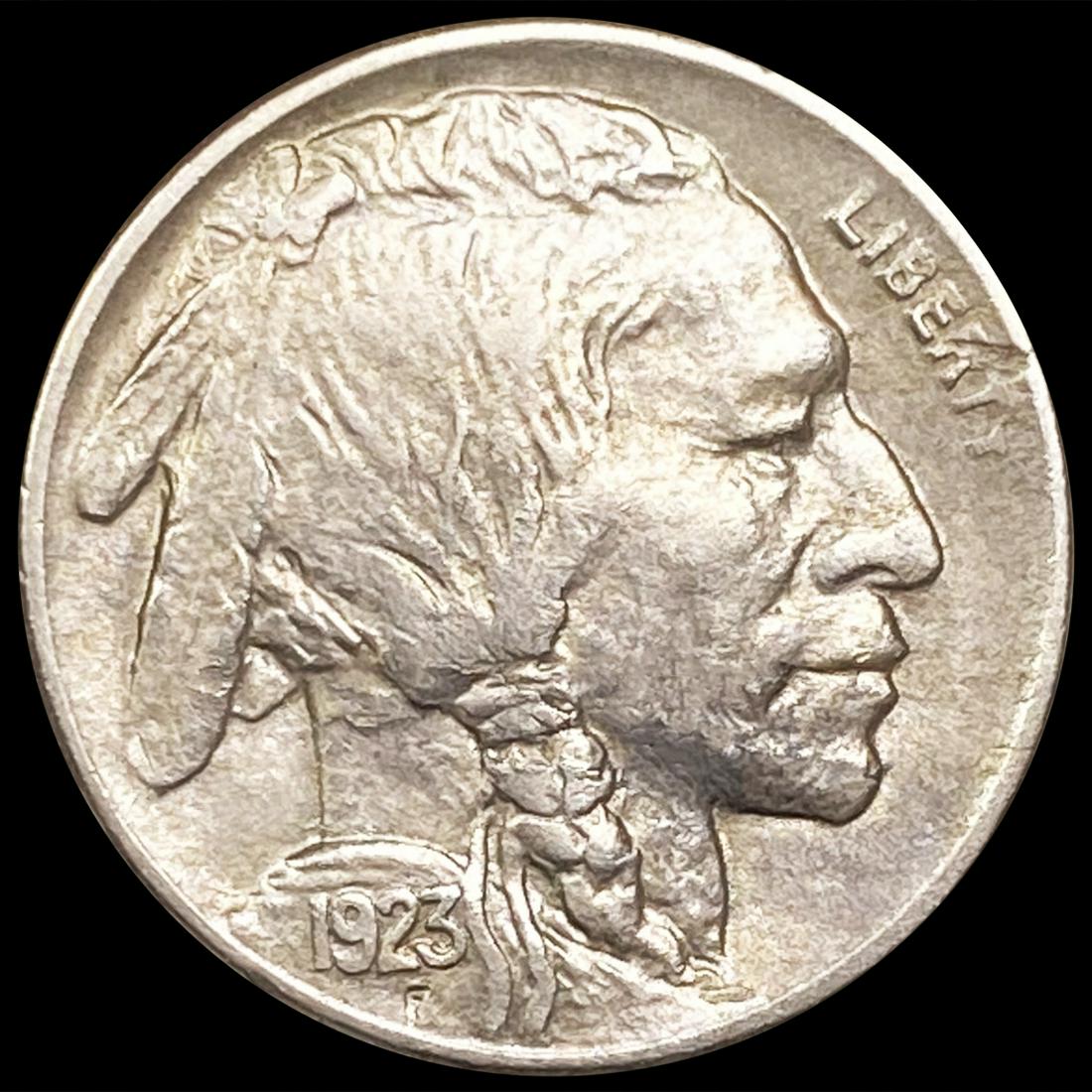 1923-S Buffalo Nickel CLOSELY UNCIRCULATED (1 of 2)