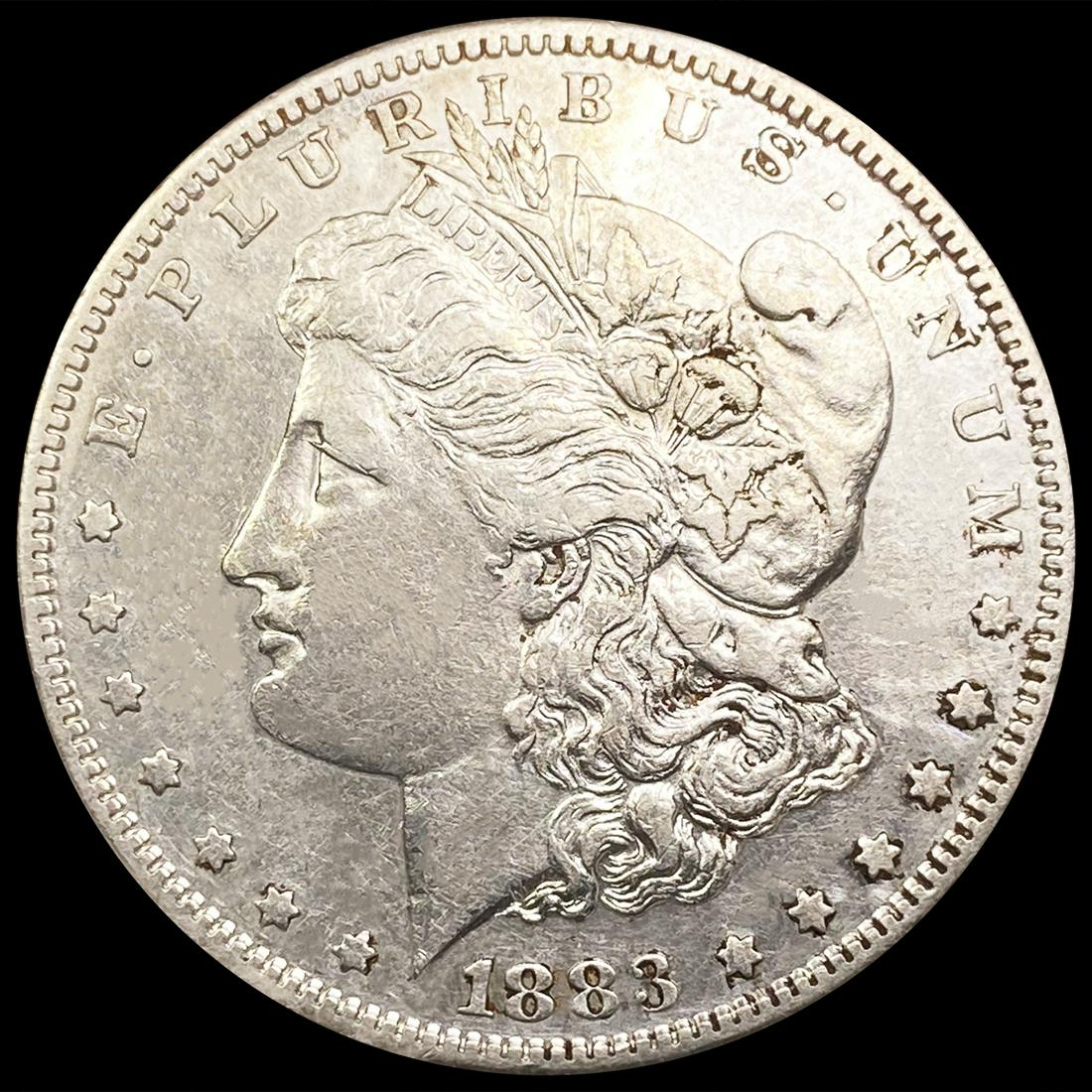 1883-S Morgan Silver Dollar NEARLY UNCIRCULATED (1 of 2)