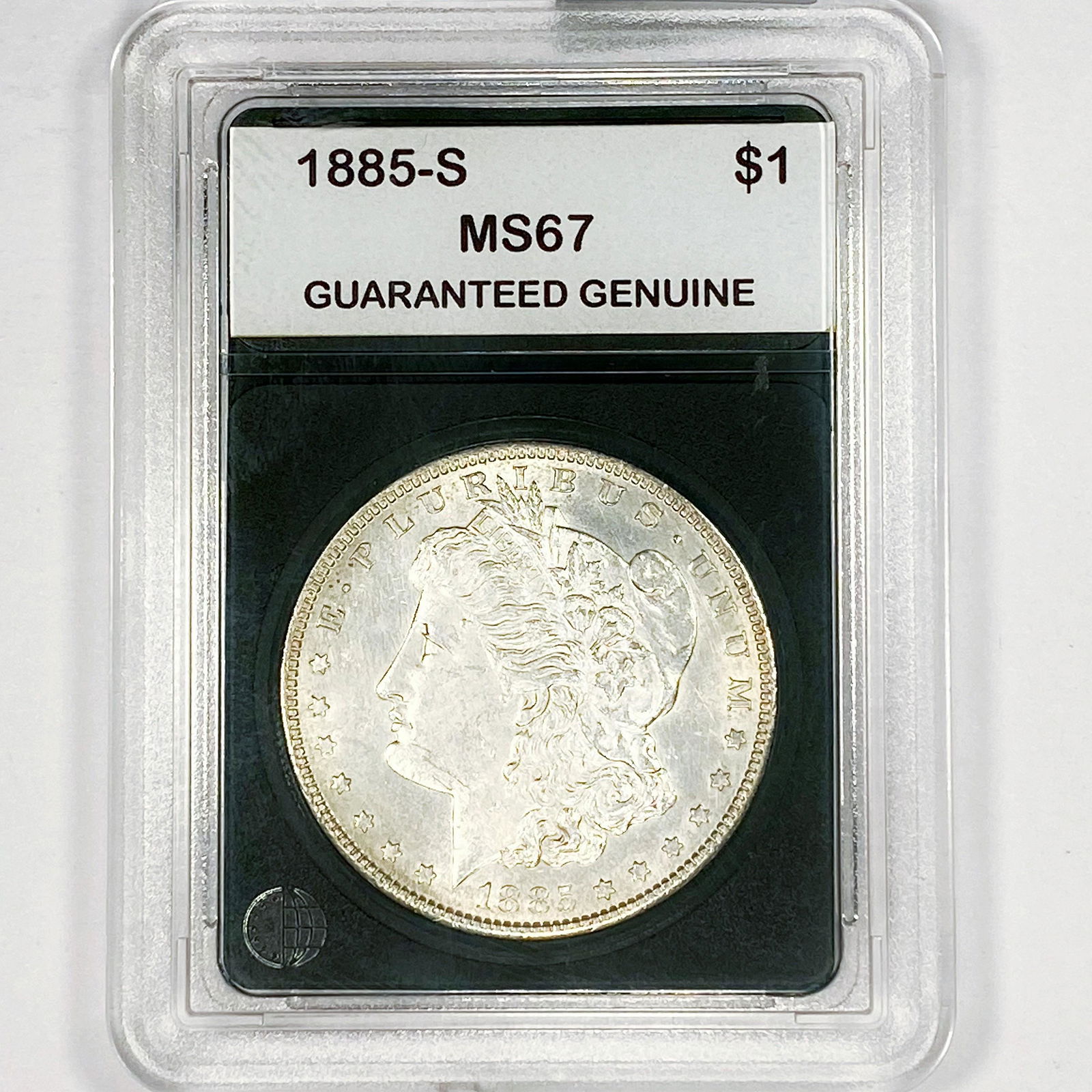 1885-S Morgan Silver Dollar GG - MS67 (1 of 2)