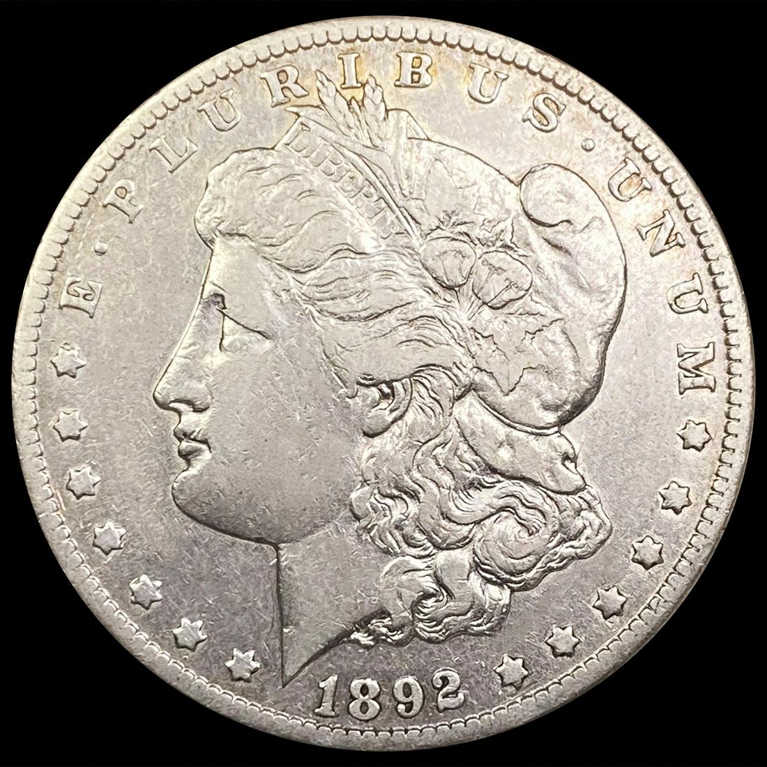 1892-CC Morgan Silver Dollar LIGHTLY CIRCULATED (1 of 2)