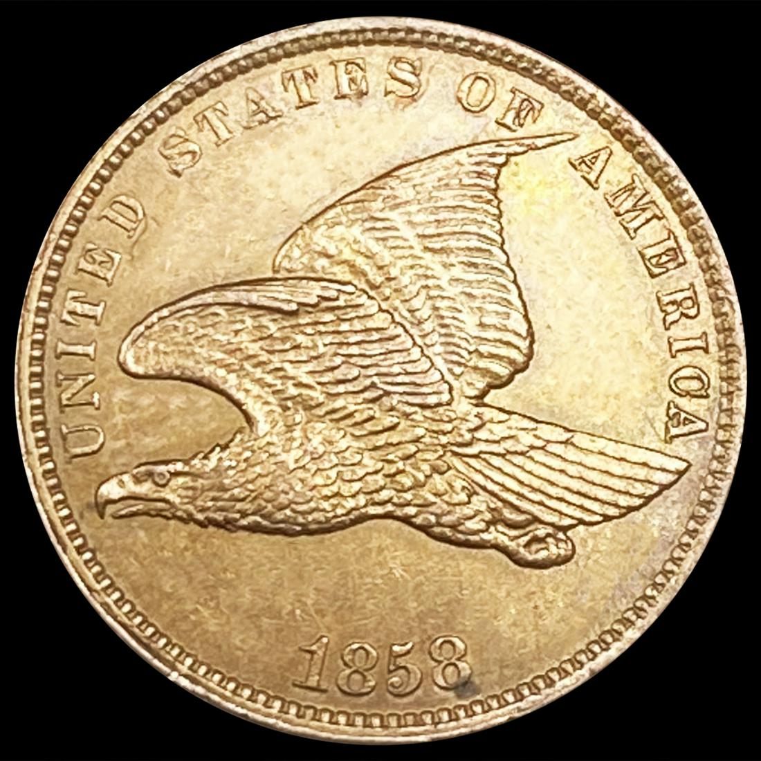 1858 Flying Eagle Cent UNCIRCULATED (1 of 2)