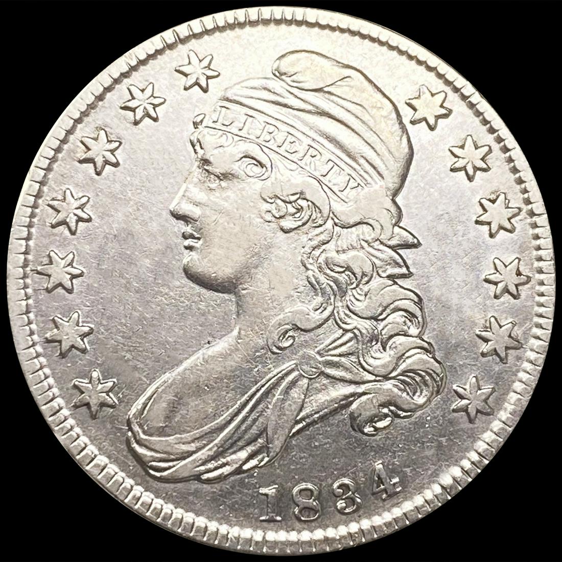 1834 Capped Bust Half Dollar LIGHTLY CIRCULATED (1 of 2)