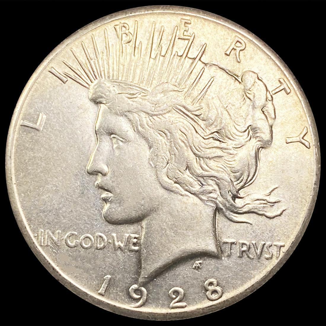 1928 Silver Peace Dollar LIGHTLY CIRCULATED (1 of 2)