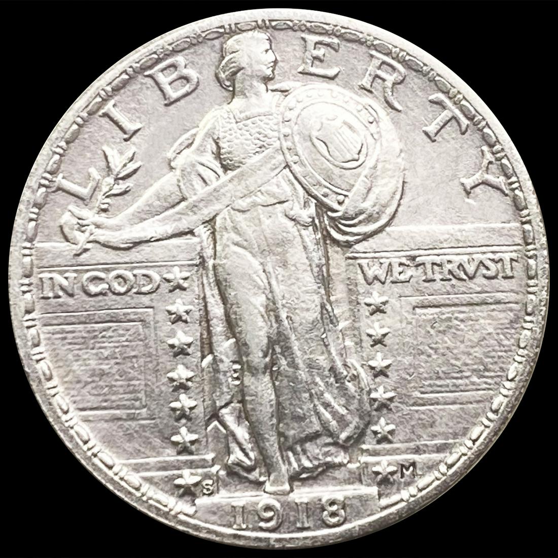 1918-S Standing Liberty Quarter UNCIRCULATED (1 of 2)
