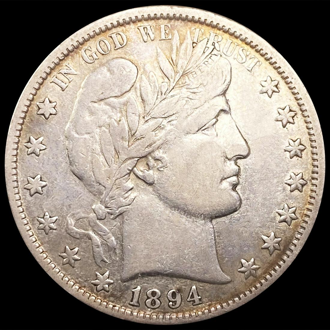 1894 Barber Half Dollar ABOUT UNCIRCULATED (1 of 2)