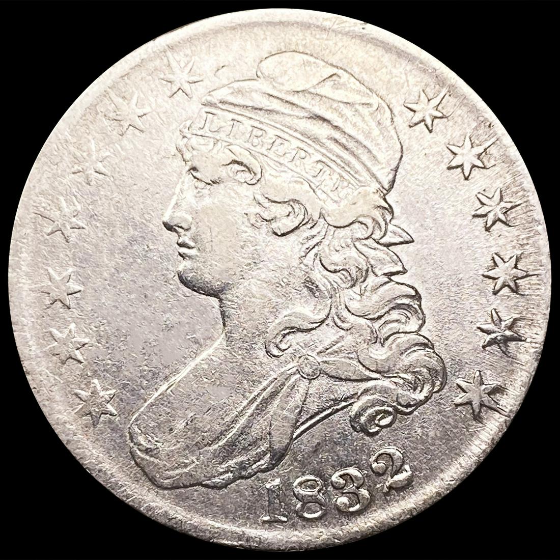 1832 Capped Bust Half Dollar LIGHTLY CIRCULATED (1 of 2)