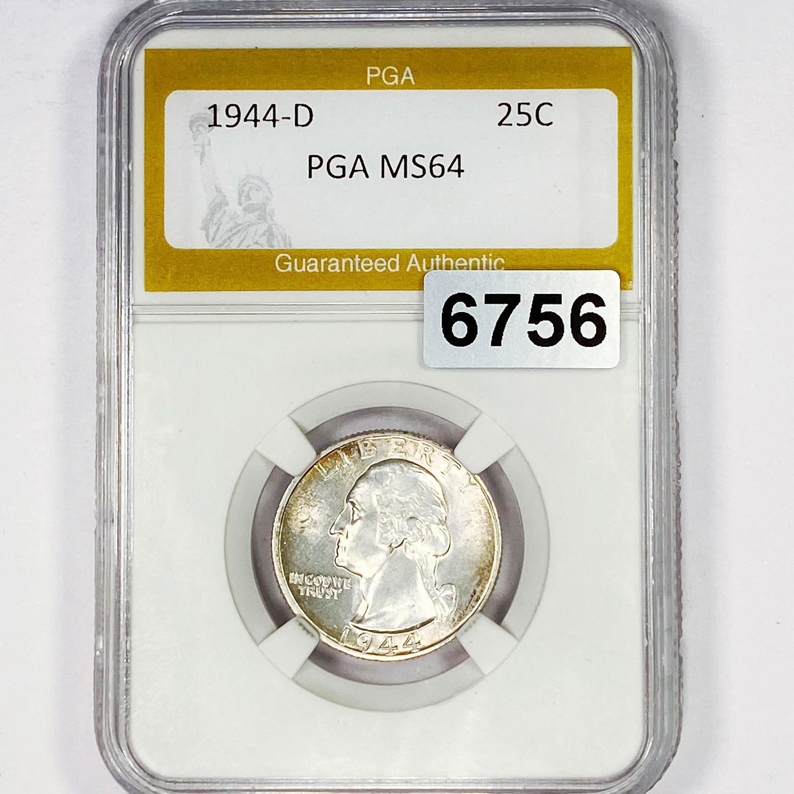 1944-D Washington Silver Quarter PGA - MS64 (1 of 2)
